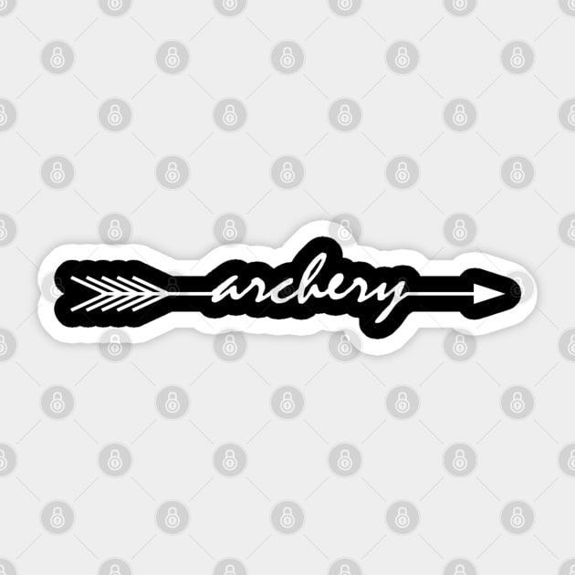 Archery Sticker by Good Big Store